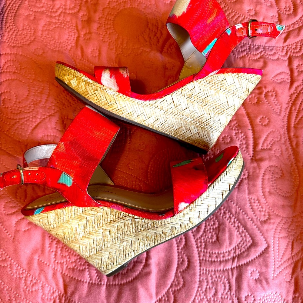 Jessica Simpson wedge sandals